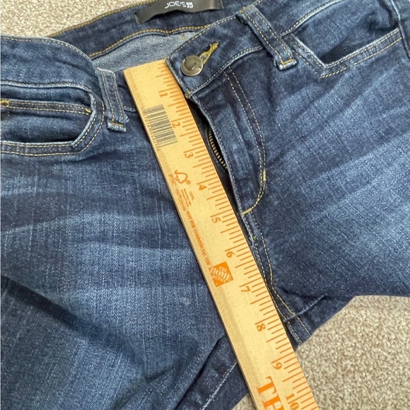 Joes the honey bootcut jeans sz 28W mid rise dark wash stretch frayed hem jeans - Picture 6 of 12